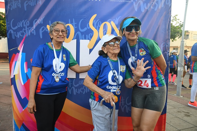 MÁS DE 500 PERSONAS PARTICIPARON EN LA CARRERA CODAZZI BONITO ORGANIZADA POR COMFACESAR Y LA ALCALDÍA