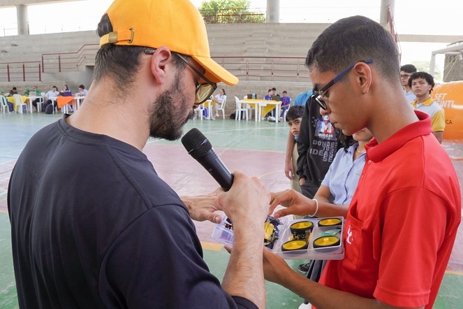 COLEGIO COMFACESAR SEDE DEL TORNEO SET VEINTIUNO DE ROBOTICA