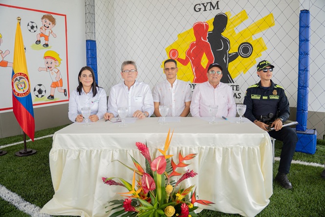 InaguracionComplejoDeportivoBosconia