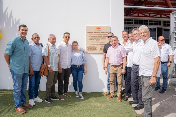 INAUGURAMOS COMPLEJO DEPORTIVO EN BOSCONIA