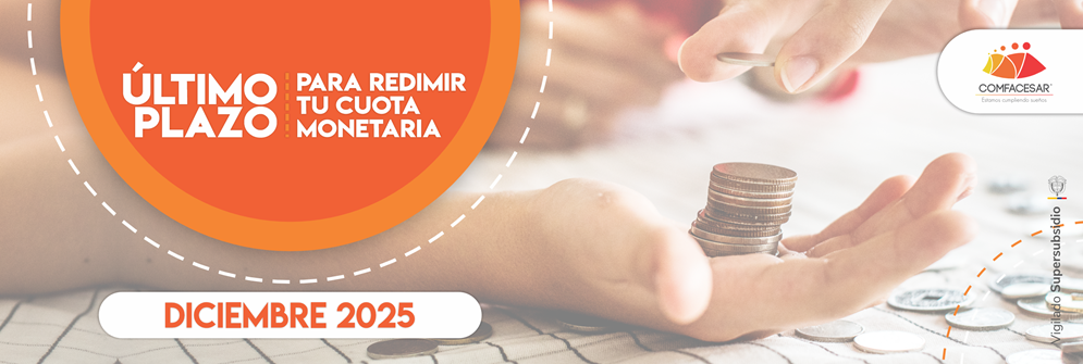 Prescripción cuota monetaria Diciembre 2022